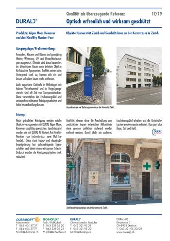 Optisch erfreulich und wirksam geschützt