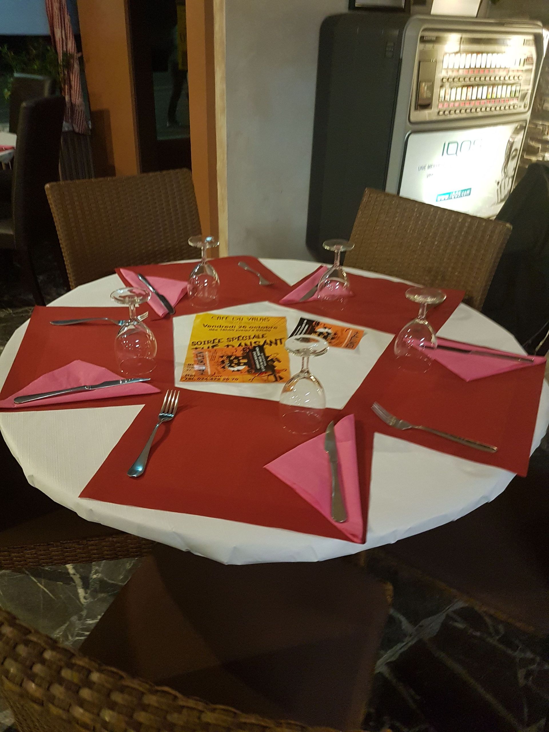 Soirée dînatoire - Café du Valais