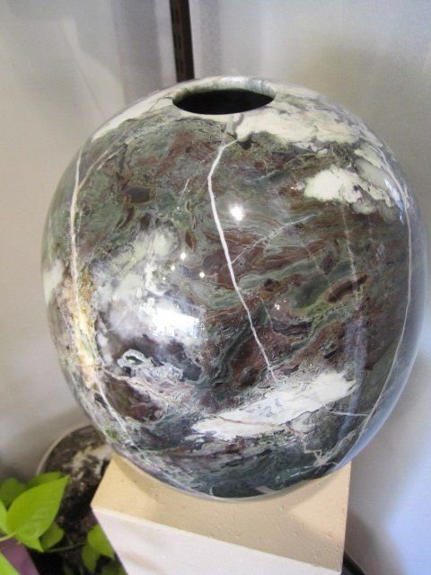 Minéraux Cristaux - Manuela Schaaf - Vase Marbre