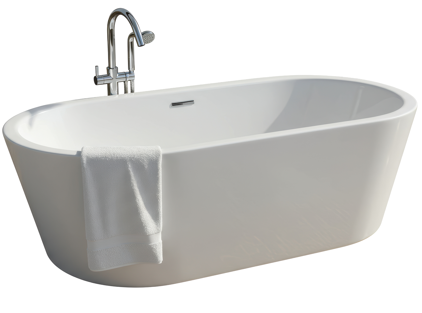 Une baignoire