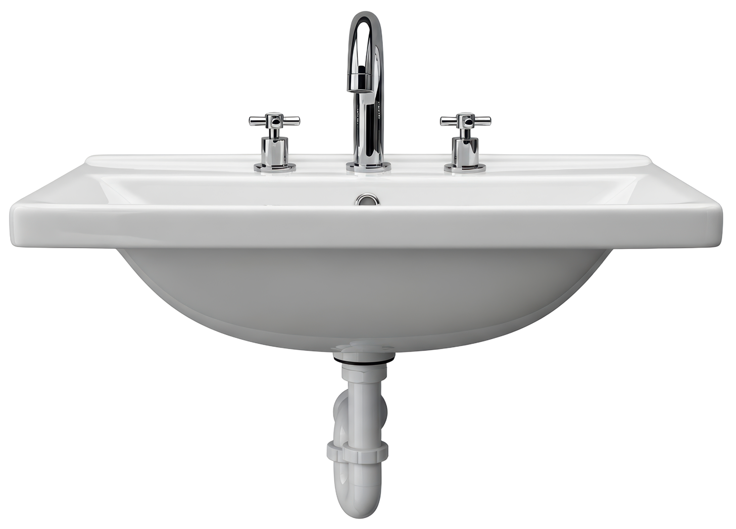 Lavabo de salle de bains.
