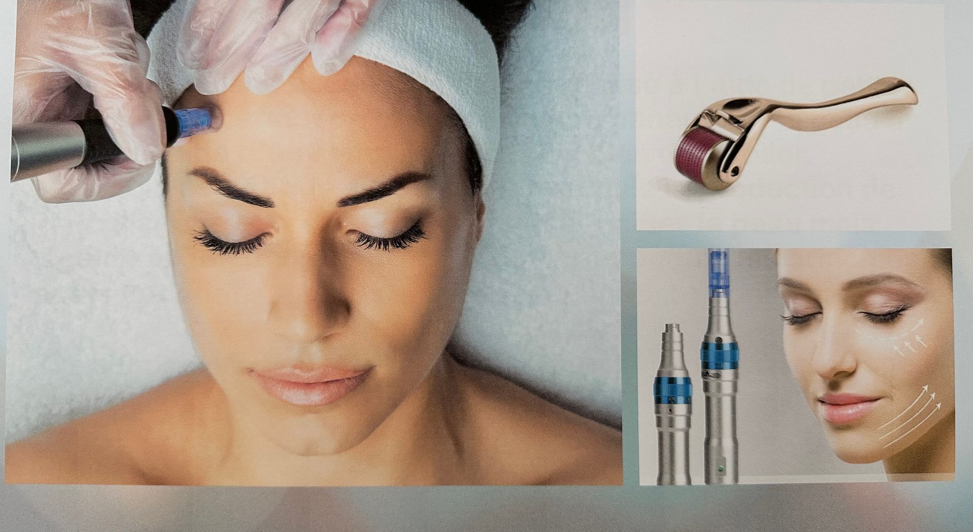 Une femme fermant les yeux.