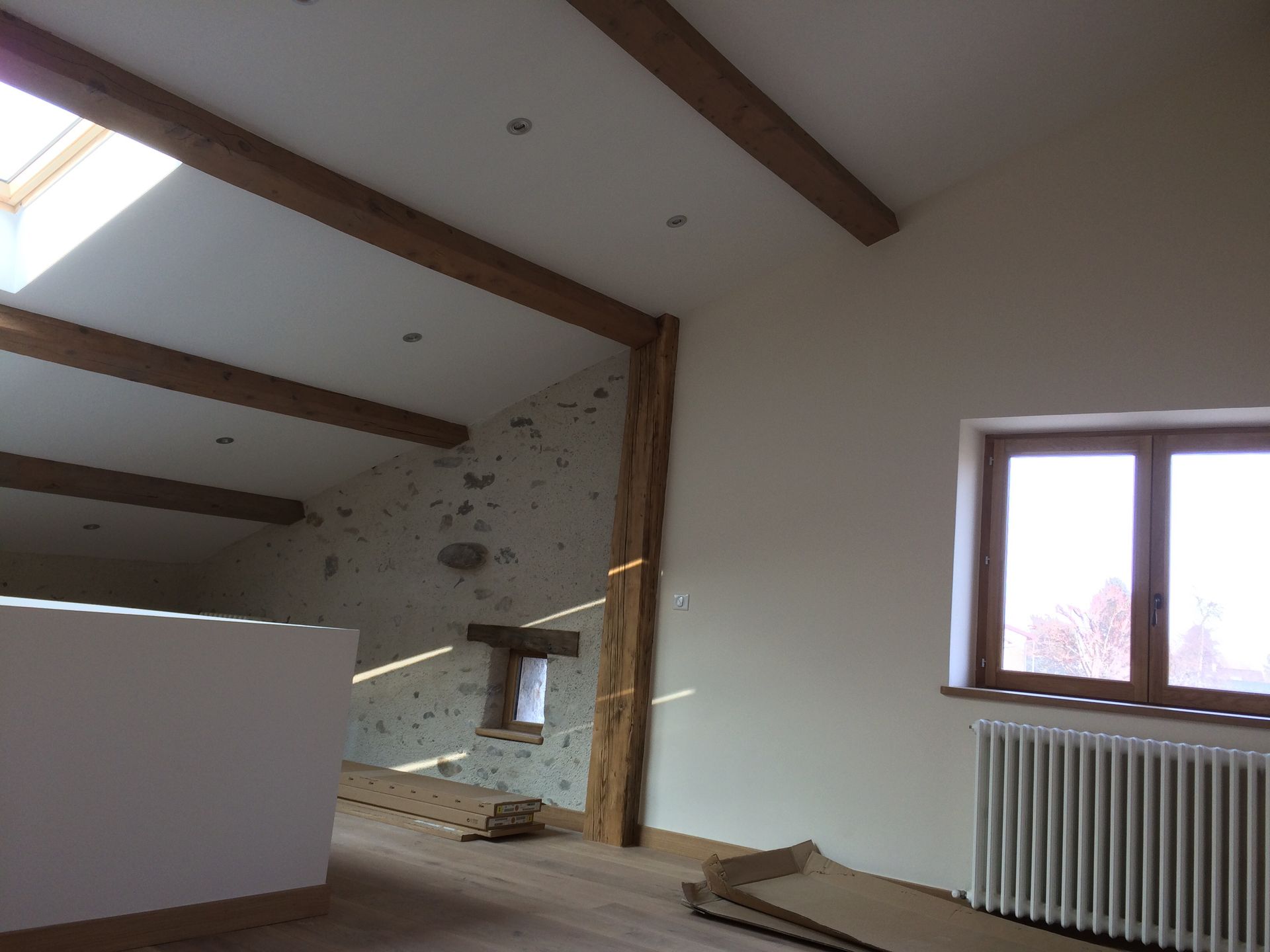 Rénovation de combles.