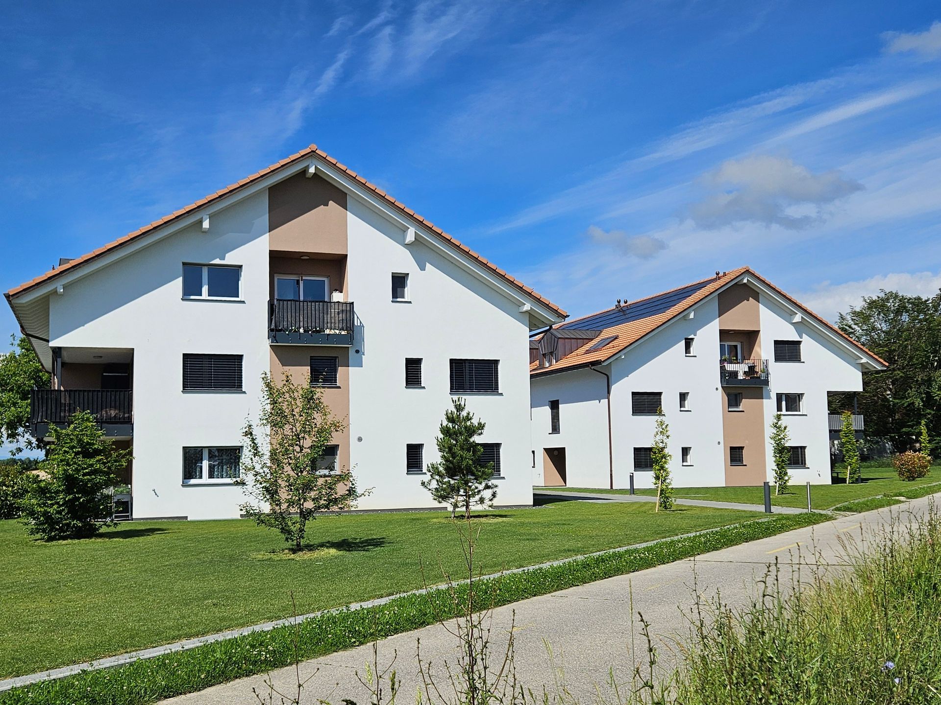 2 immeubles 9 appartements - St-Aubin