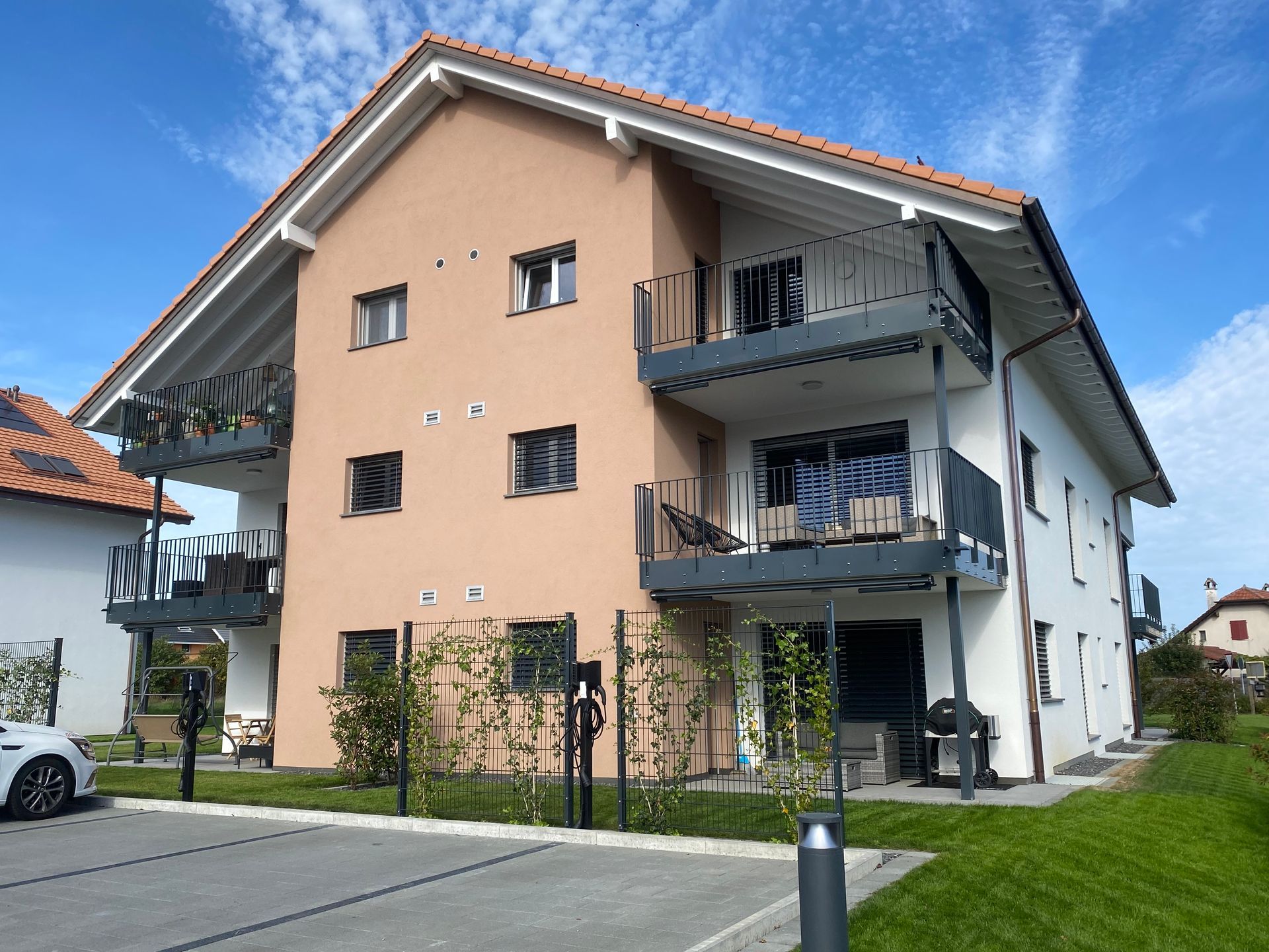 2 immeubles 9 appartements - St-Aubin