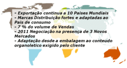Um mapa do mundo com texto estrangeiro nele