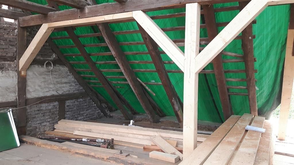 Sanierung eines denkmalgeschützten Gebäudes, Innenbereich