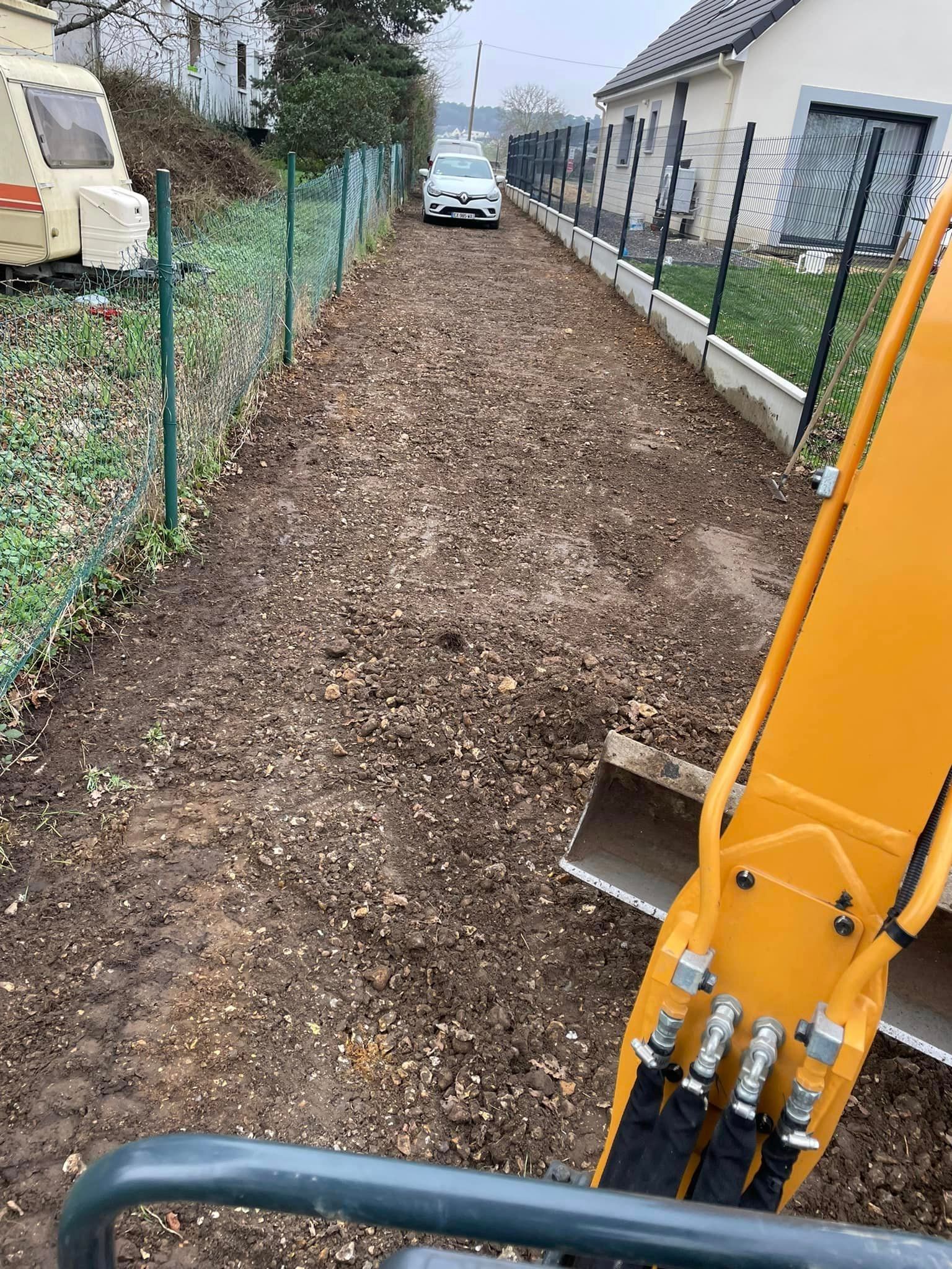 Aménagement d'allée