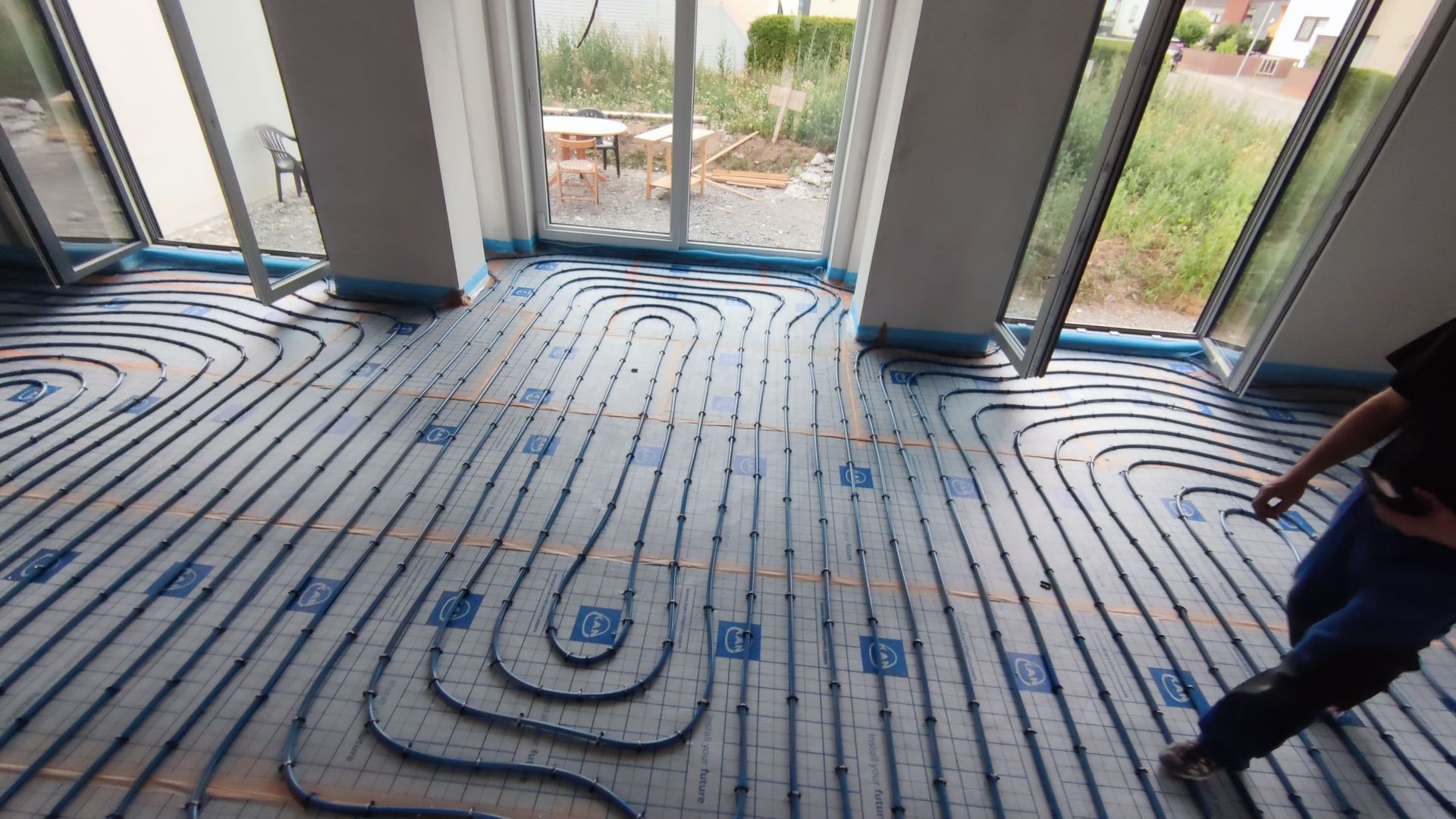 Industrie-Heizanlage