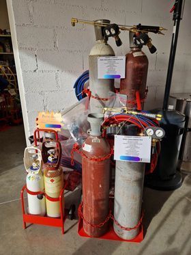 Bouteilles de gaz CO2