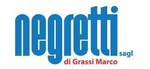 Logo for Negretti sagl di Grassi Marco with blue 