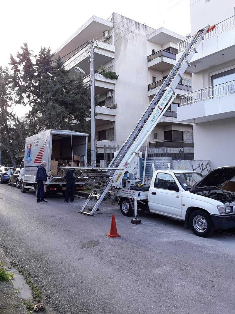 Μετακομίσεις Ανυψωτική Μεταφορική