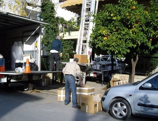 Μετακομίσεις - Μεταφορές Ανυψωτική Μεταφορική