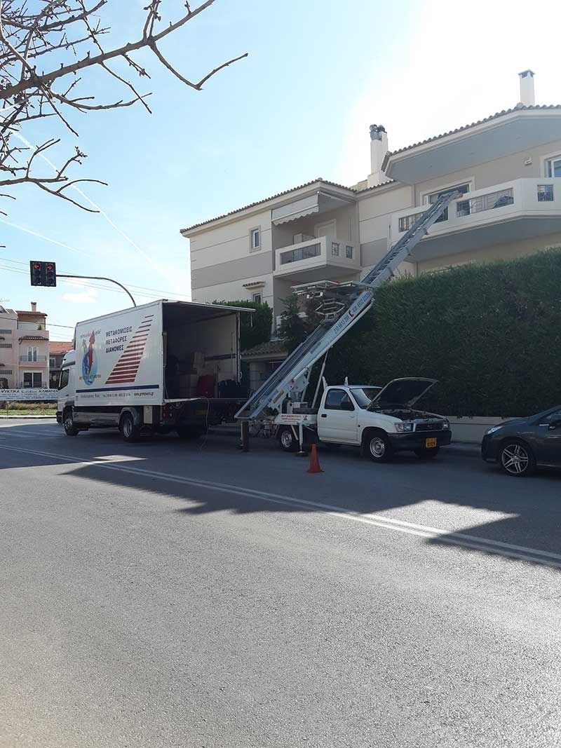 Μετακομίσεις Ανυψωτική Μεταφορική