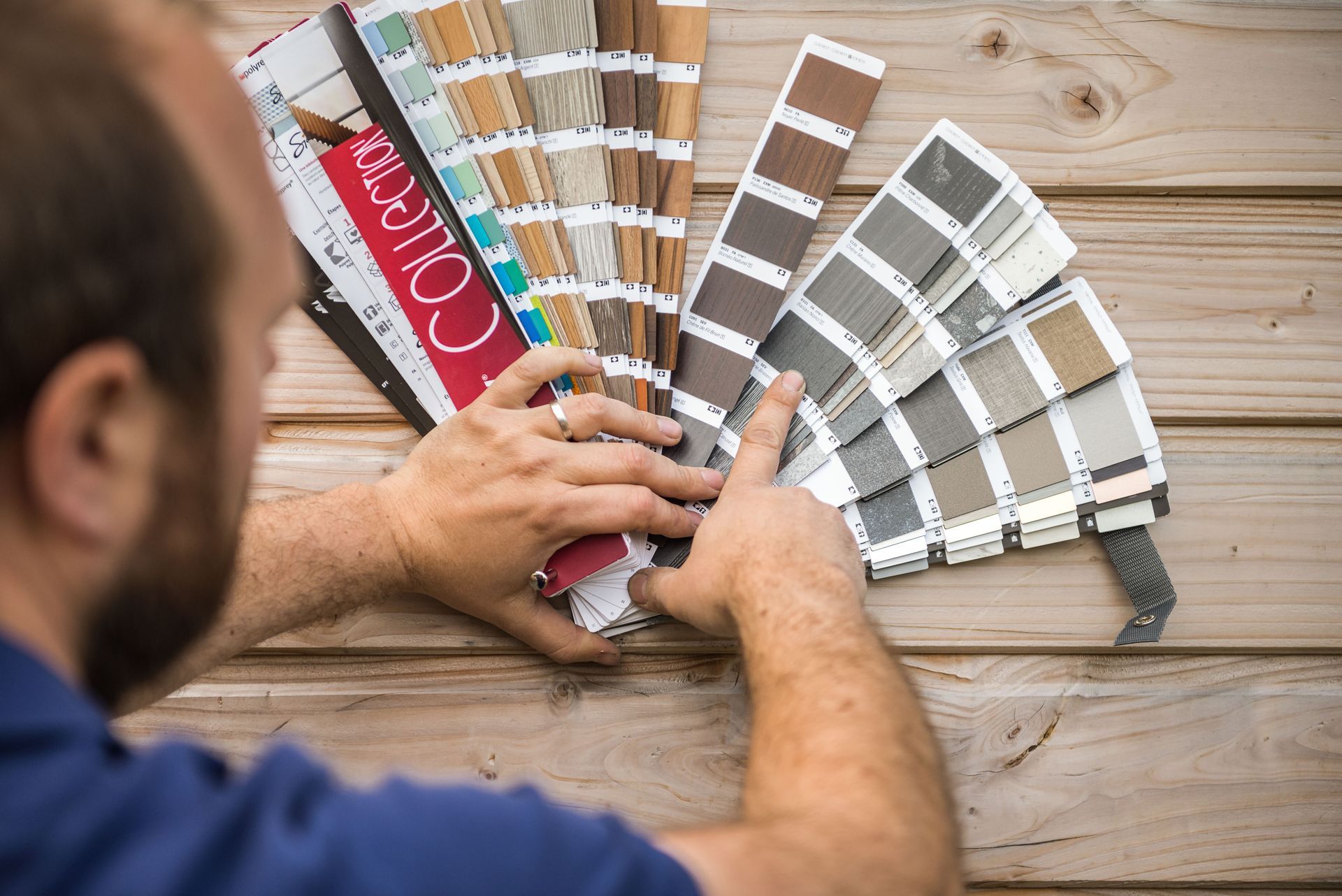 Nuancier de matières 