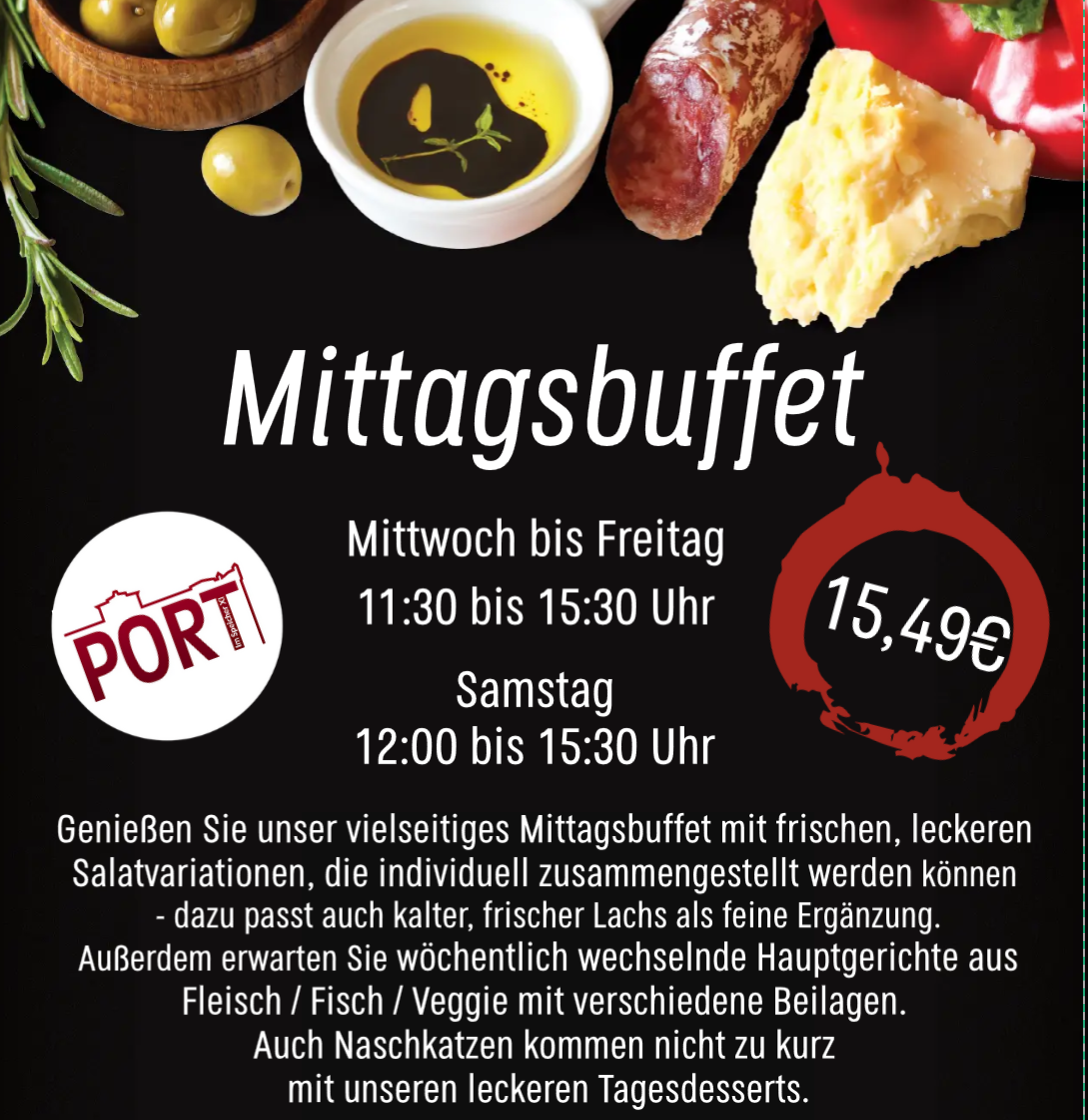 Mittagsbuffet Gastro Port GmbH