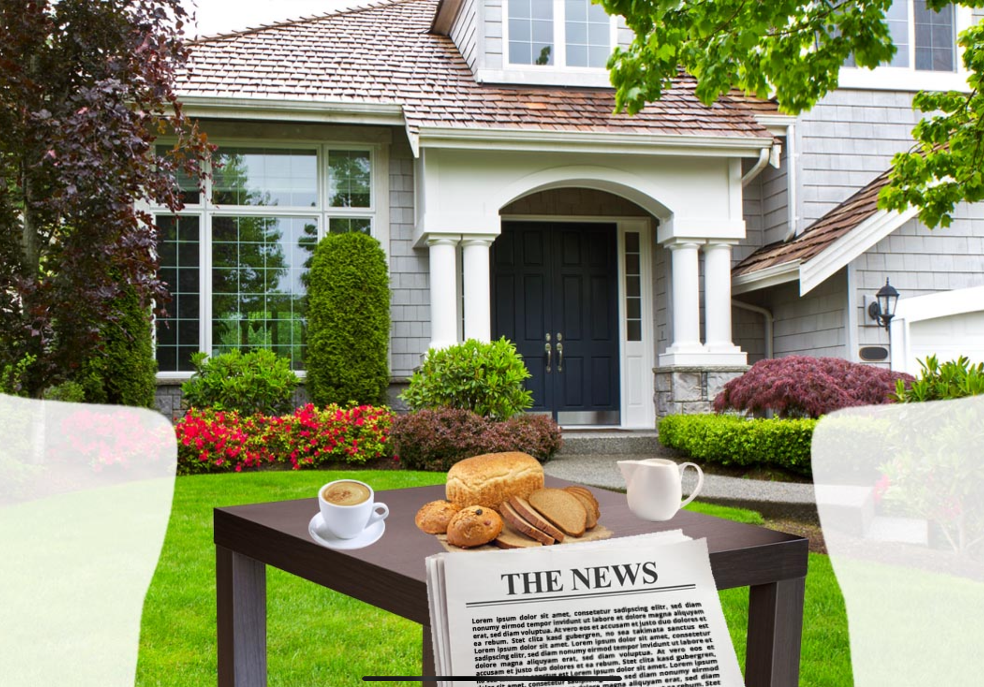 Muster Gleitsichtbereich Brille