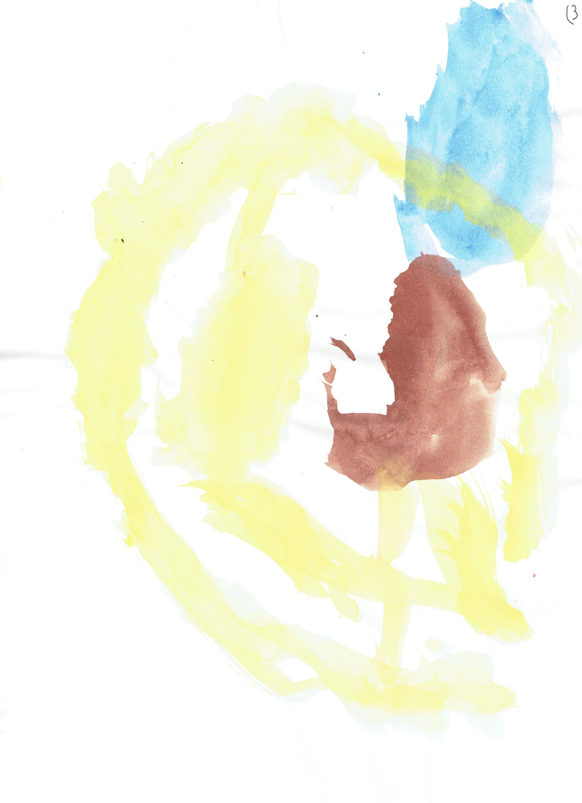 Peinture d'un enfant