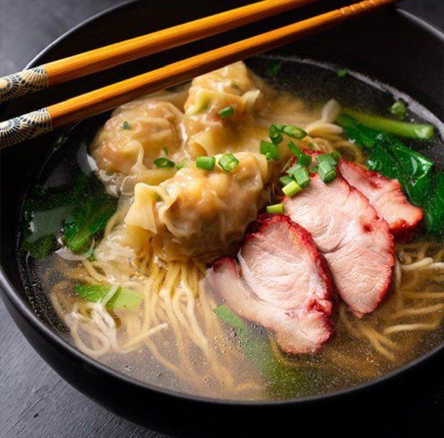 Soupe de nouille et viande