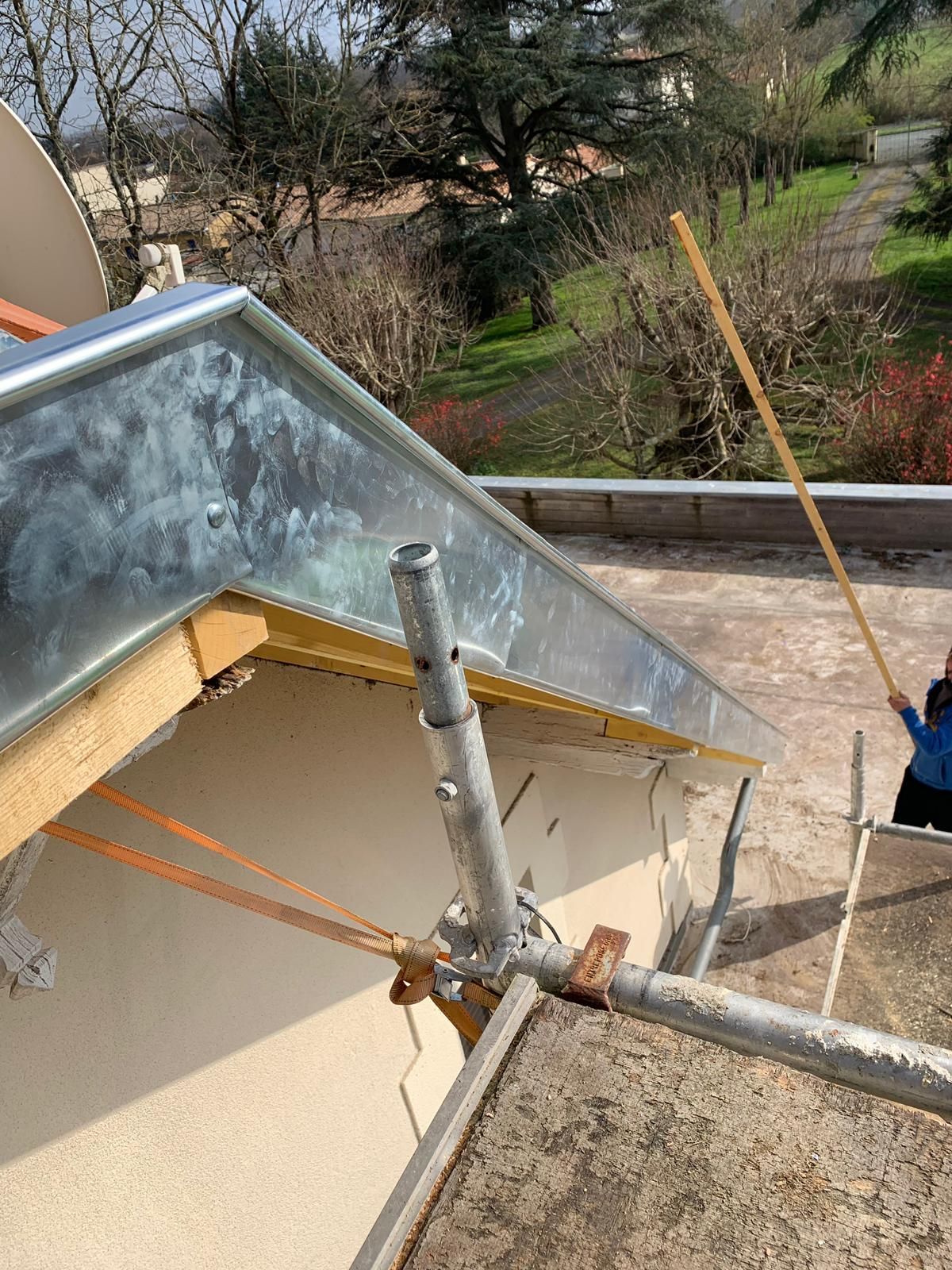 Travaux de zinguerie