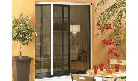 Moustiquaire pour baie vitrée