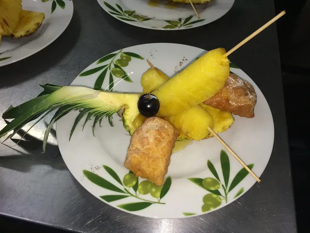 Ensemble de fruits frais