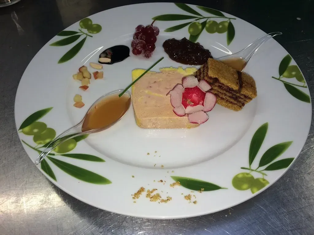 Foie Gras en assiette