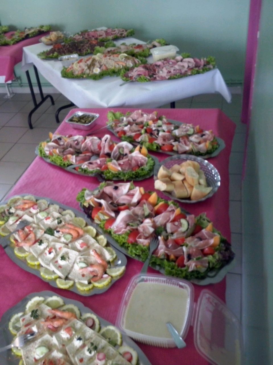 Cuisinier traiteur : buffets sur-mesure