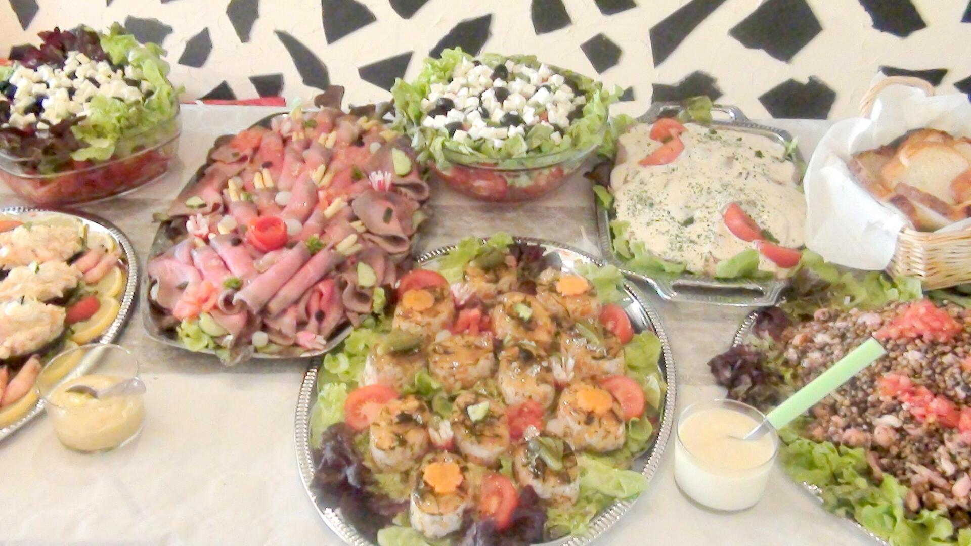 Buffets sur-mesure pour événements privés