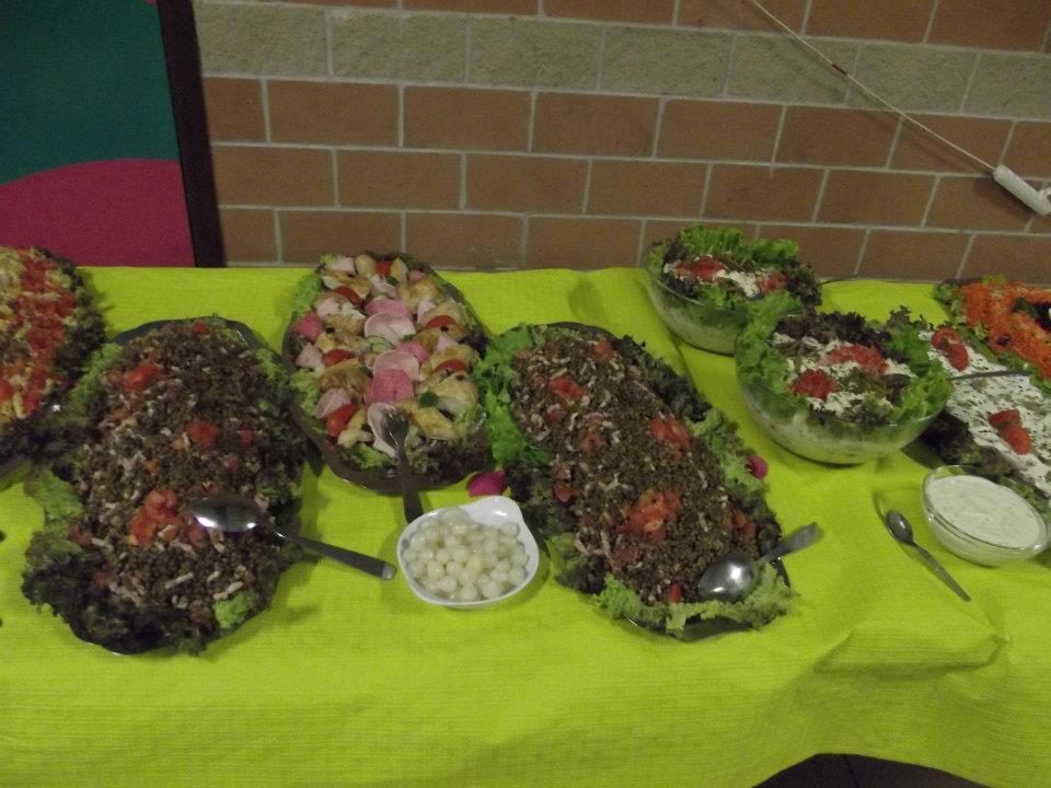 Entrées et plats - buffets sur-mesure