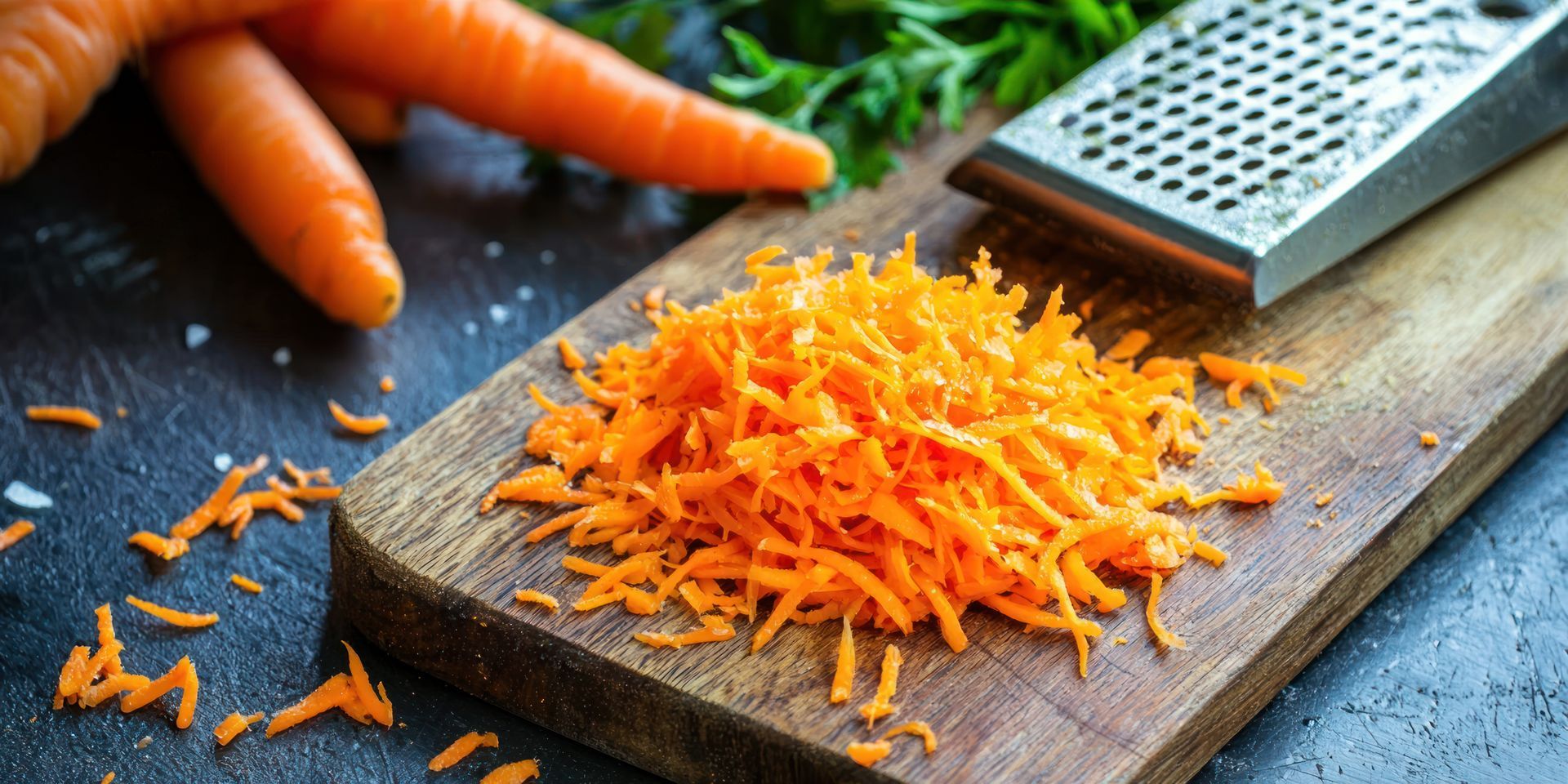 Des carottes rapées.