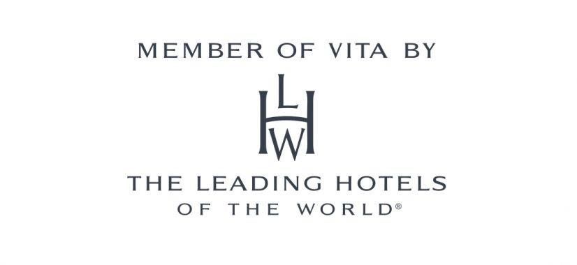Logo de VITA by The Leading Hotels of the World en gris sur fond blanc