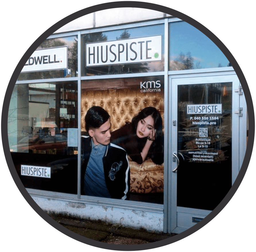 Ainasprintin logo majakasta lähtee valoa ympyrälogoon