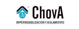 El logotipo de Chuva Impermeabilización y Aislamiento se muestra sobre un fondo blanco.