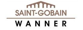 Logotipo de Saint Gobain Wanner sobre fondo blanco