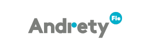 Un logo pour andrety flo sur fond blanc