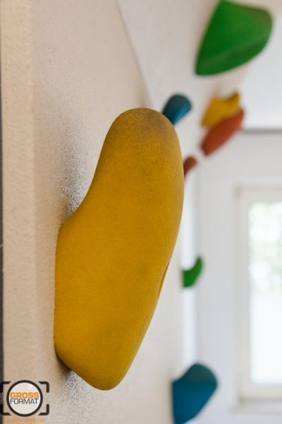 Detailaufnahme Kletterwand