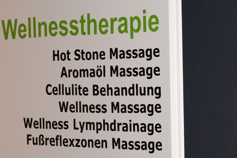 Wellnesstherapie Raum Angebote