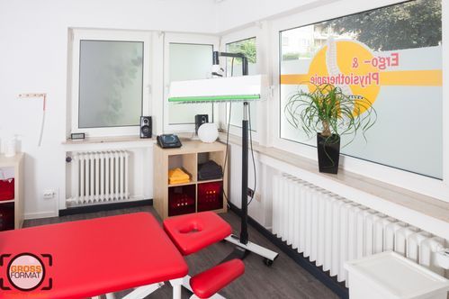 Therapieraum Massageliege