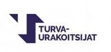 AMSEC-kumppanin logo, jossa on tummanharmaa pyöreä tunnus sanojen ”AMSEC-kumppani” yläpuolella
