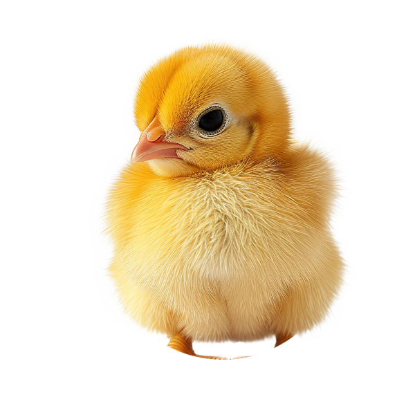 Petit poussin de chair.