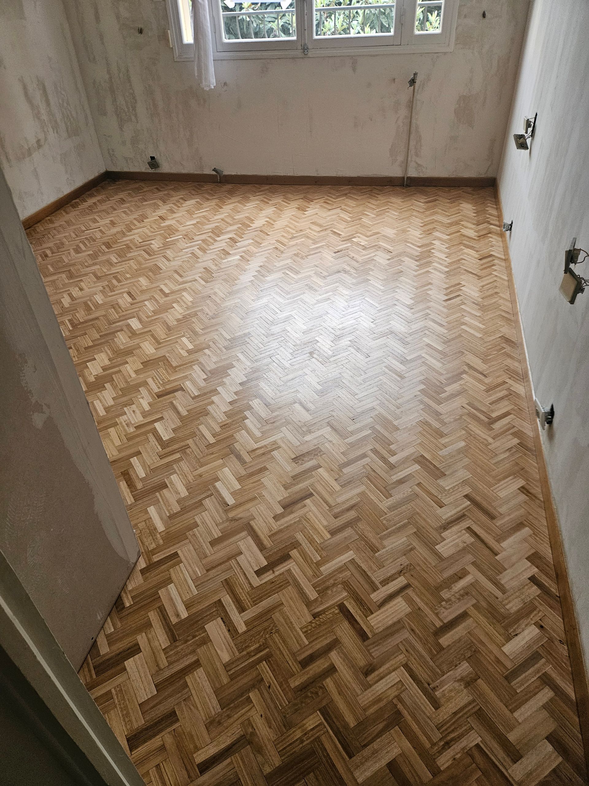 Parquet en chevrons