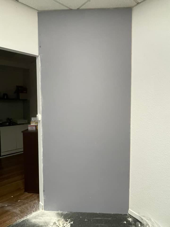 Réparation d'un mur avant