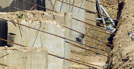 Renforcement de sous bassements