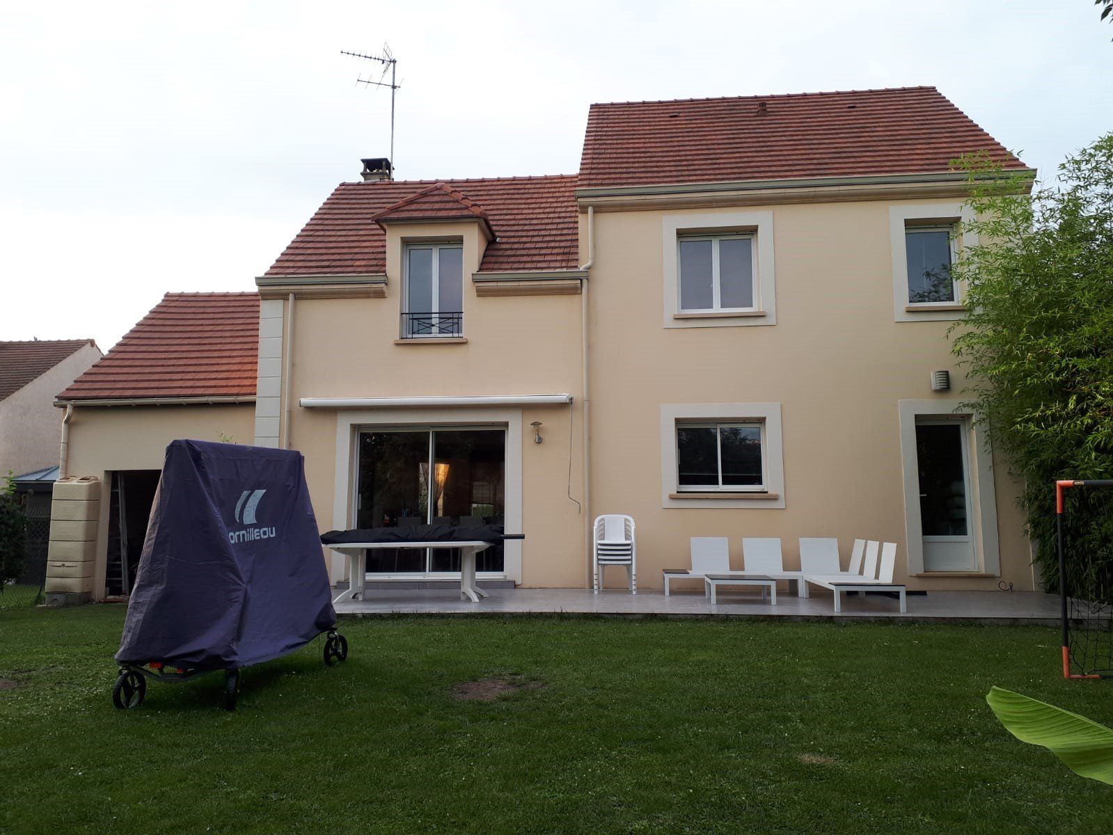 Façade maison après