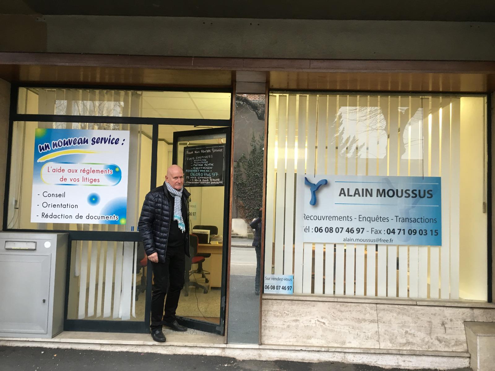 Cabinet Alain Moussus près d'Aubenas en Ardèche (07) pour les impayés