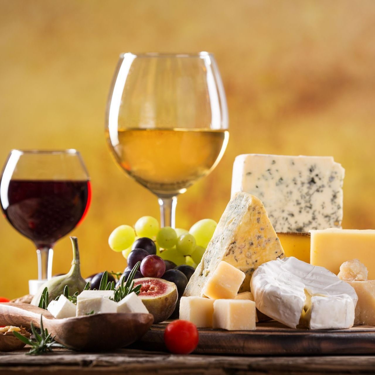 Fromages et vins