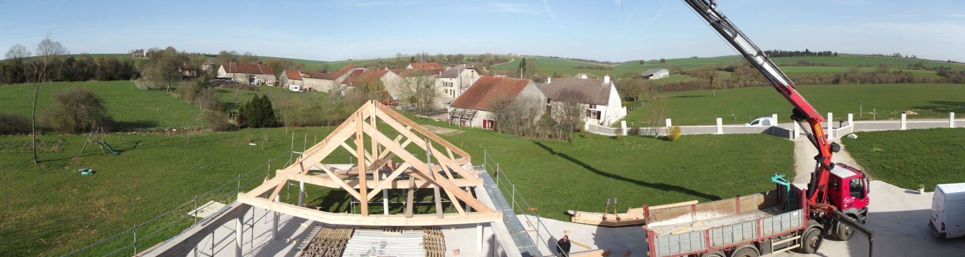 Charpente bois construction