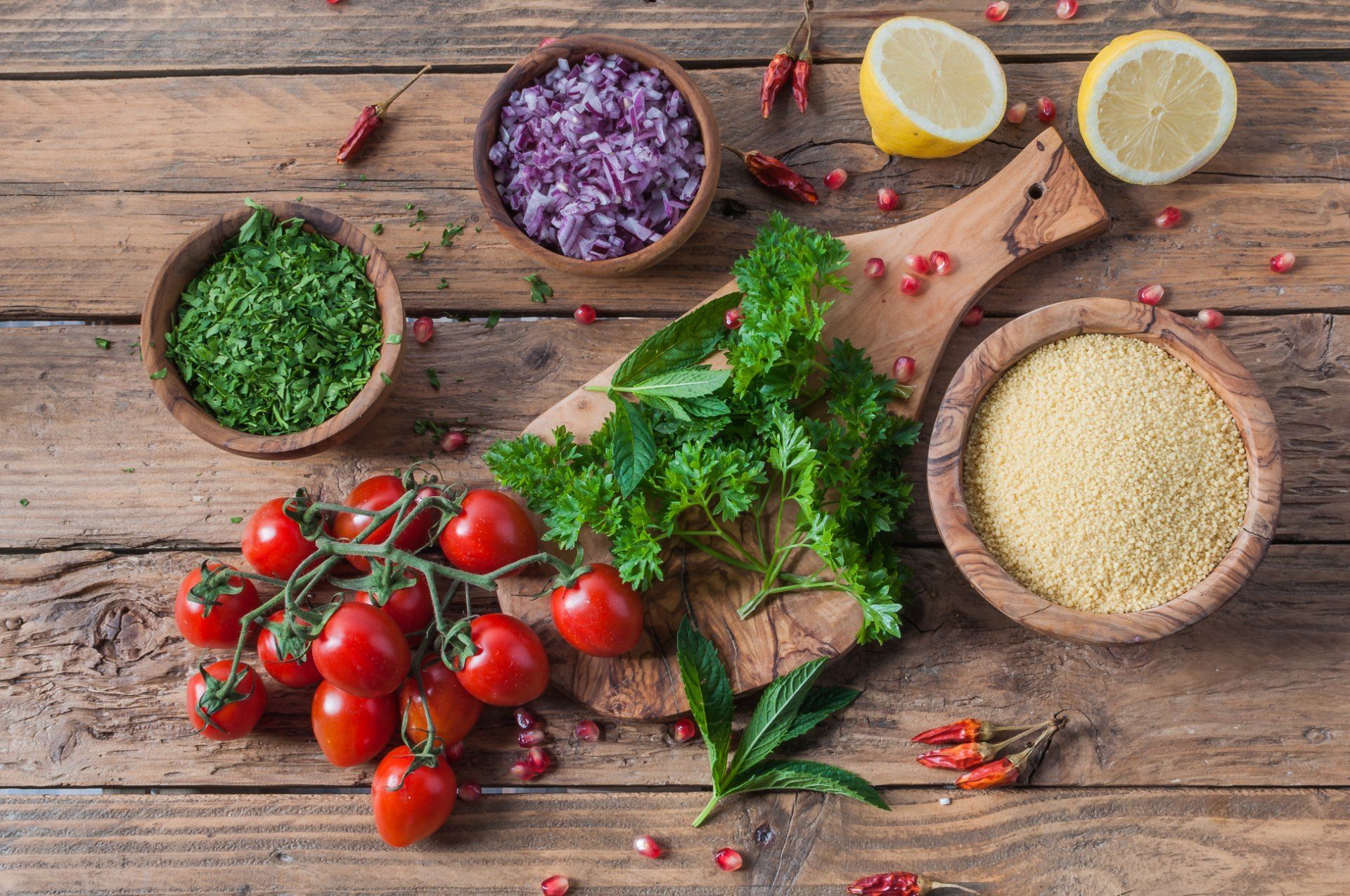 Gemüse von Dill Veganes Restaurant