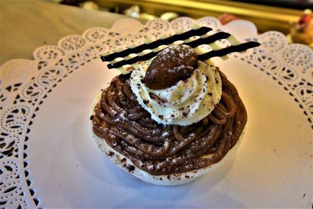 Un gâteau individuel